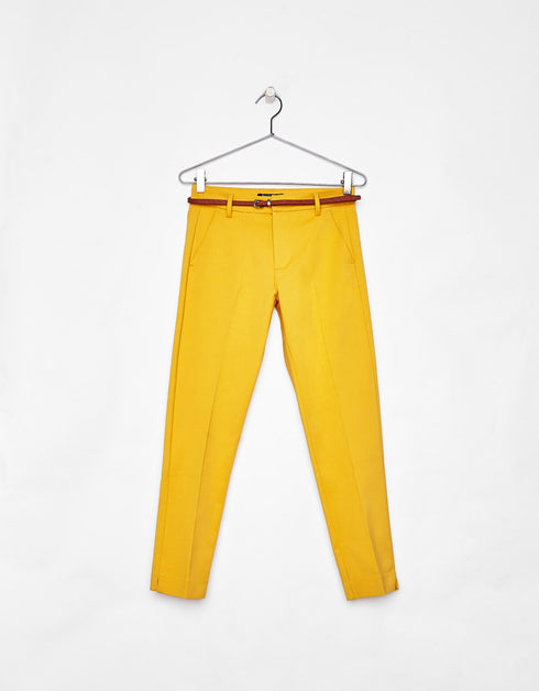 Belted trousers